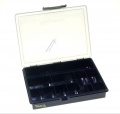 Raaco Draw Storage Cabinets - Assorter 5-9 Pro Service Case With 9 Fixed Compartments. Fitted With Sliding Locks.